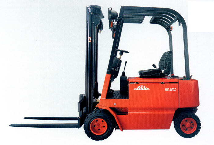 林德叉車(LINDE)1.8噸三輪電動平衡重叉車 E18P