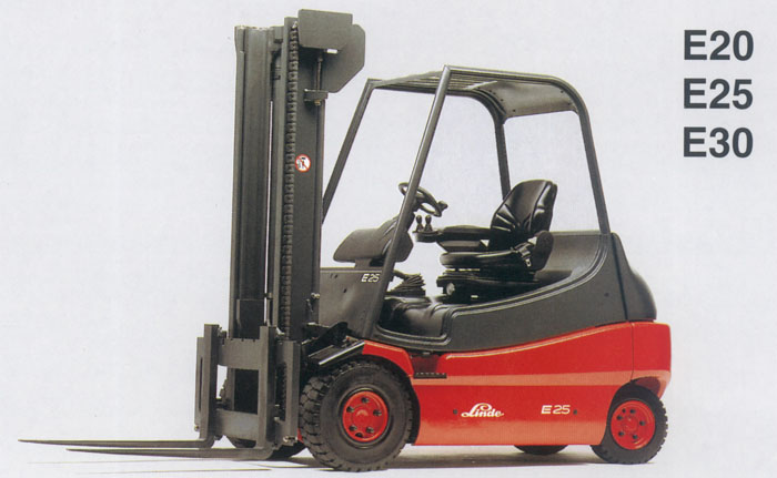 林德叉車(LINDE)2.5噸四輪電動(dòng)平衡重叉車 E25