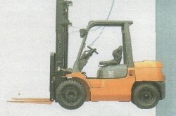 美國豐田叉車(TOYOTA)02-7FG/D45平衡重三掄電動(dòng)叉車 02-7FG/D45