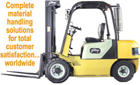 印度(Godrej)Light Diesel Forklift Trucks ( 1.5 to 3 tonnes)