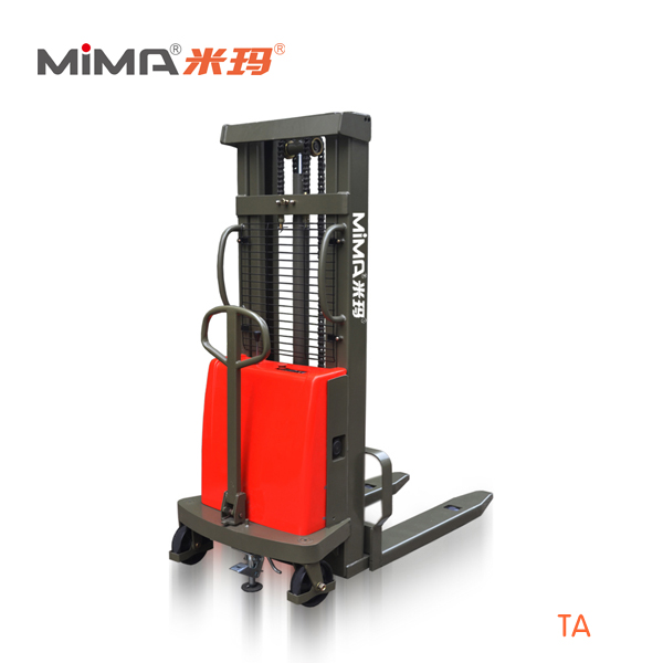 合肥搬易通 MiMA(米瑪)半電動(dòng)托盤堆垛車TA